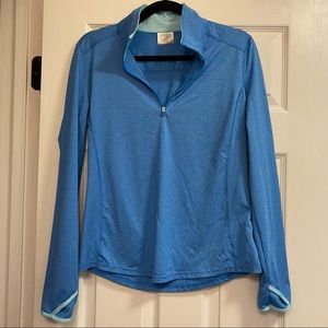 Athleisure quarter zip